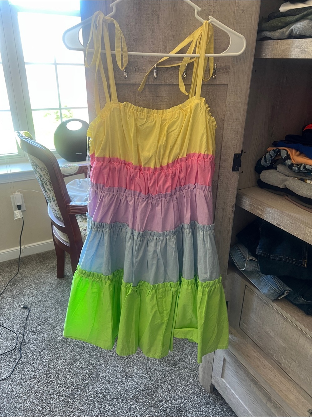 Red Dress Boutique Color Block Dress. Only worn to try on.